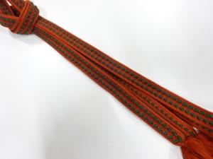 正絹　手組帯締め